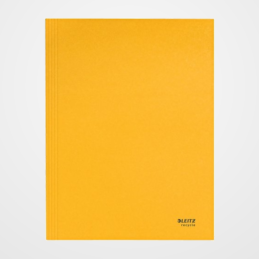 SUBCARPETA LEITZ RECYCLE 3 SOLAPAS A4 AMARILLO