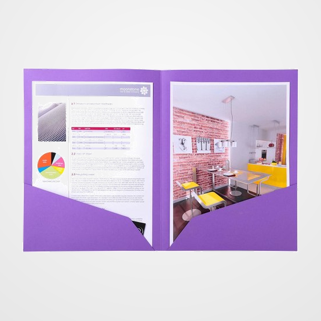 SUBCARPETA EXACOMPTA ROCK´S DOBLE 210g A4 VIOLIN PAQUETE de 25