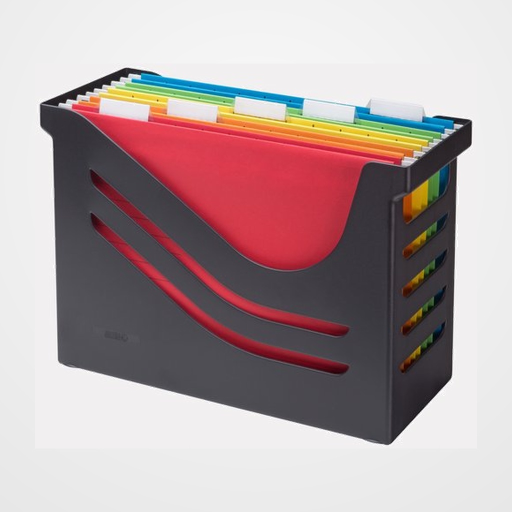 BASTIDOR CARPETAS COLGANTES JALEMA RE-SOLUTION (incluye 5 carpetas colgantes A4 de colores surtidos)