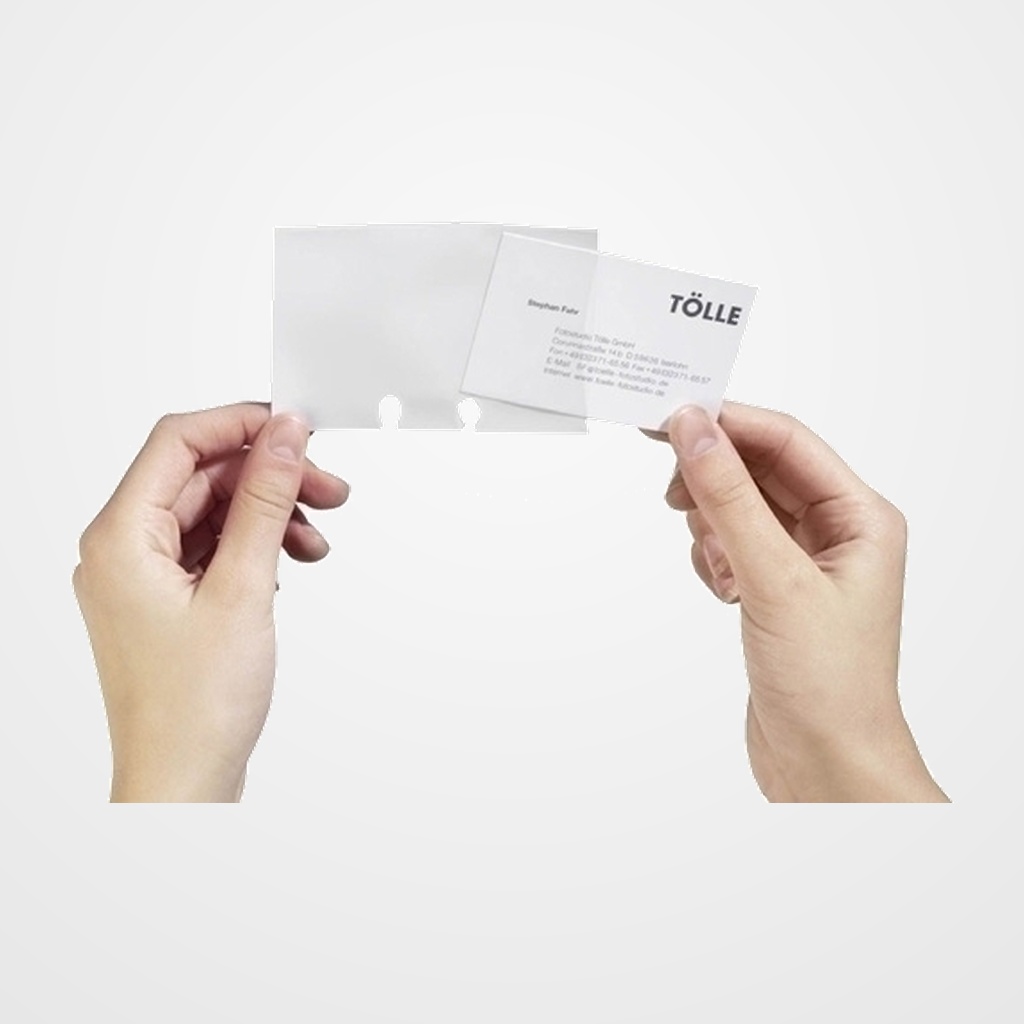 FUNDA RECAMBIO DURABLE VISIFIX 2418 BOLSA de 40 (para tarjeteros: 2413, 2417 y 2447)