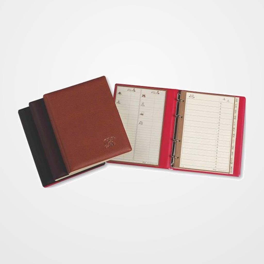 LISTIN TELEFONICO 4 anillas PARDO 300 NEGRO