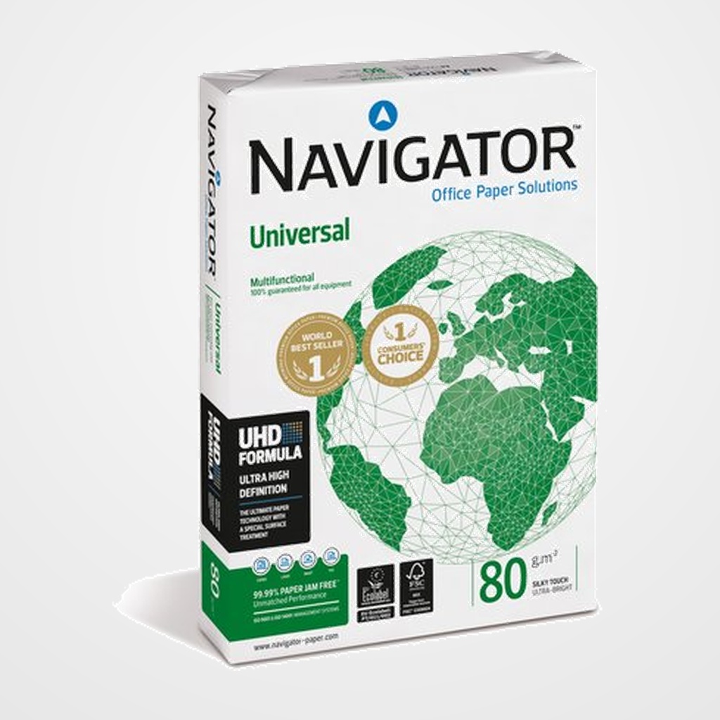 PAPEL A3 NAVIGATOR  80g 500h UNIVERSAL