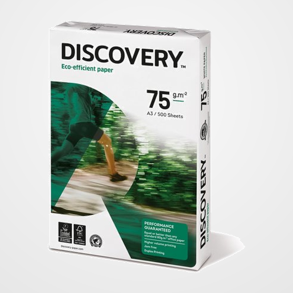 PAPEL A3 DISCOVERY  75g 500h