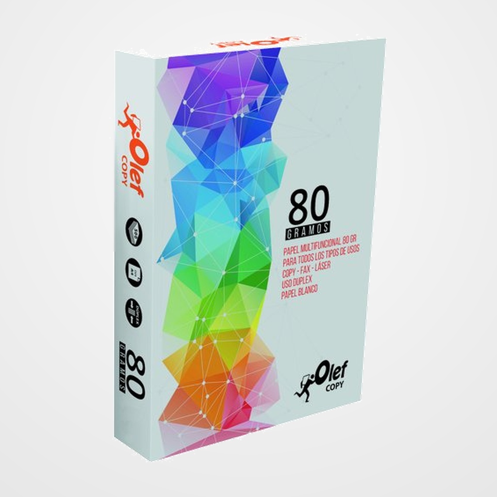 PAPEL A4 OLEF  80g 500h COPY