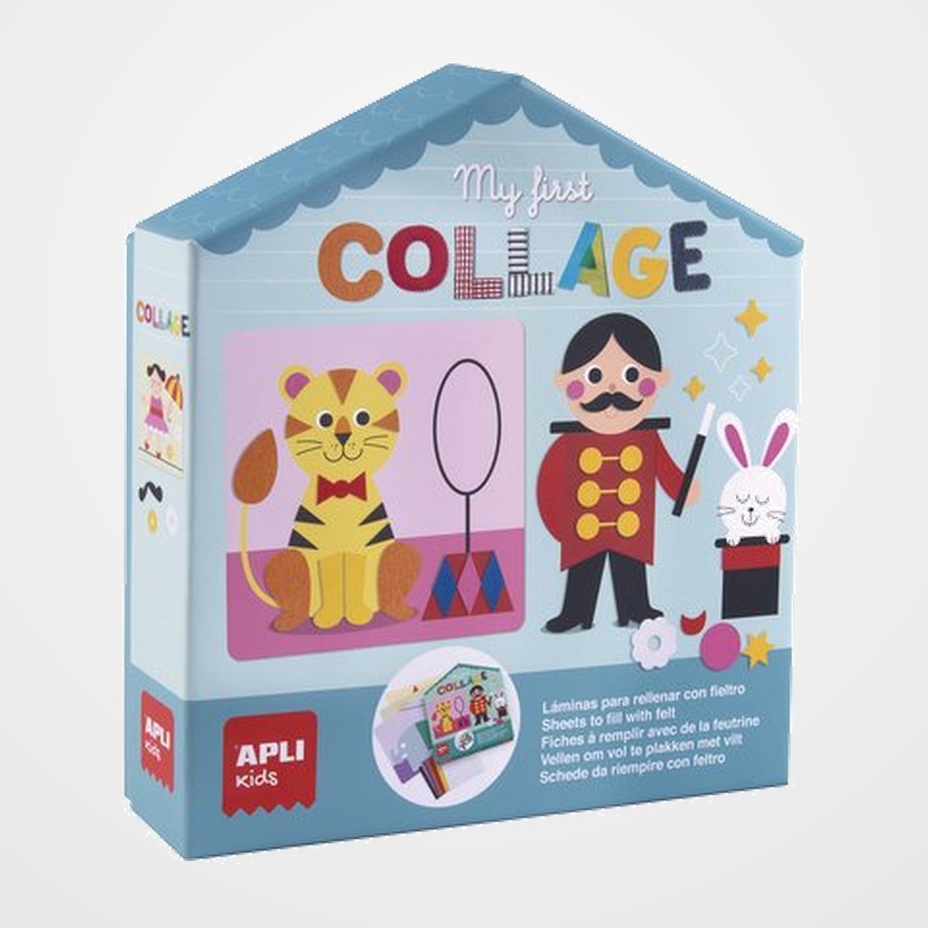 APLI KIDS MY FIRST COLLAGE FIELTRO