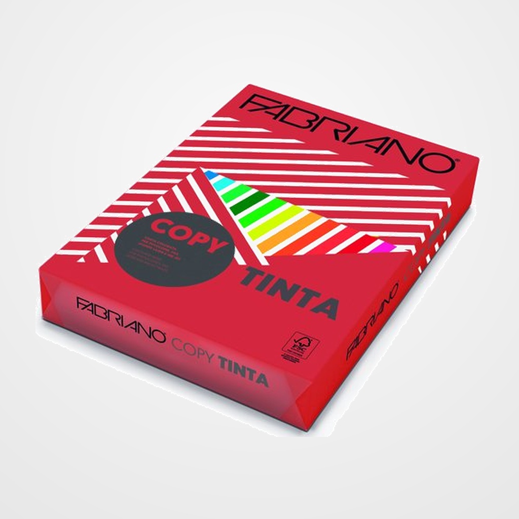 PAPEL de COLOR A3 COLORE 80 80g 250h ROJO (ROSSO)