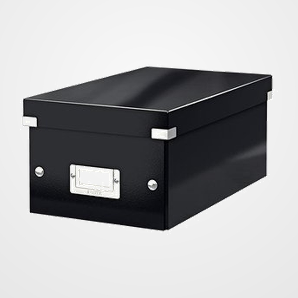 ARCHIVADOR CAJA PARA DVD S LEITZ CLICK&STORE 206x147x352 NEGRO