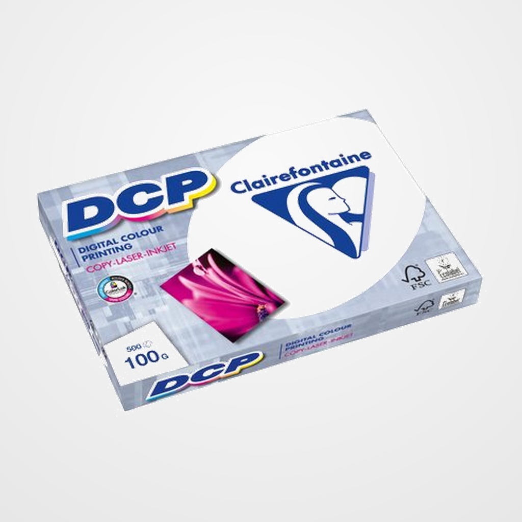 PAPEL A3 CLAIREFONTAINE DCP 100g 500h