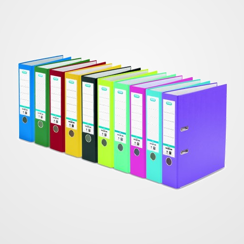 ARCHIVADOR palanca ELBA FORRADO PP RADO TOP A4 80mm VIOLETA