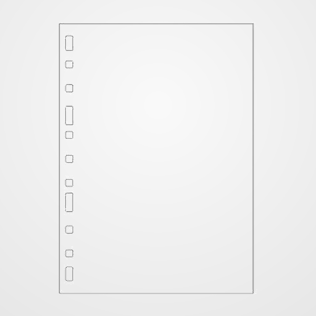 RECAMBIO MULTIFIN Fº 16 ANILLAS 3005 LISOS