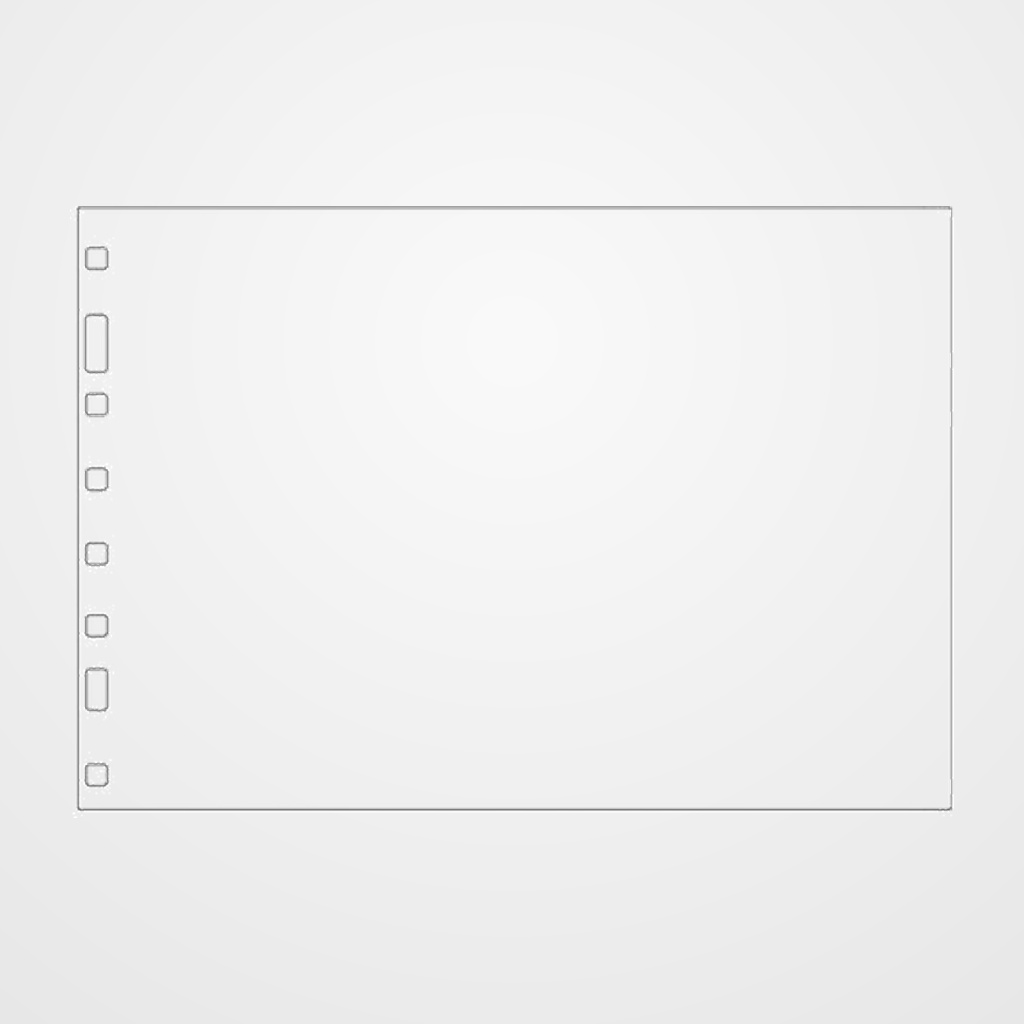 RECAMBIO MULTIFIN 4º   8 ANILLAS 3003 LISO