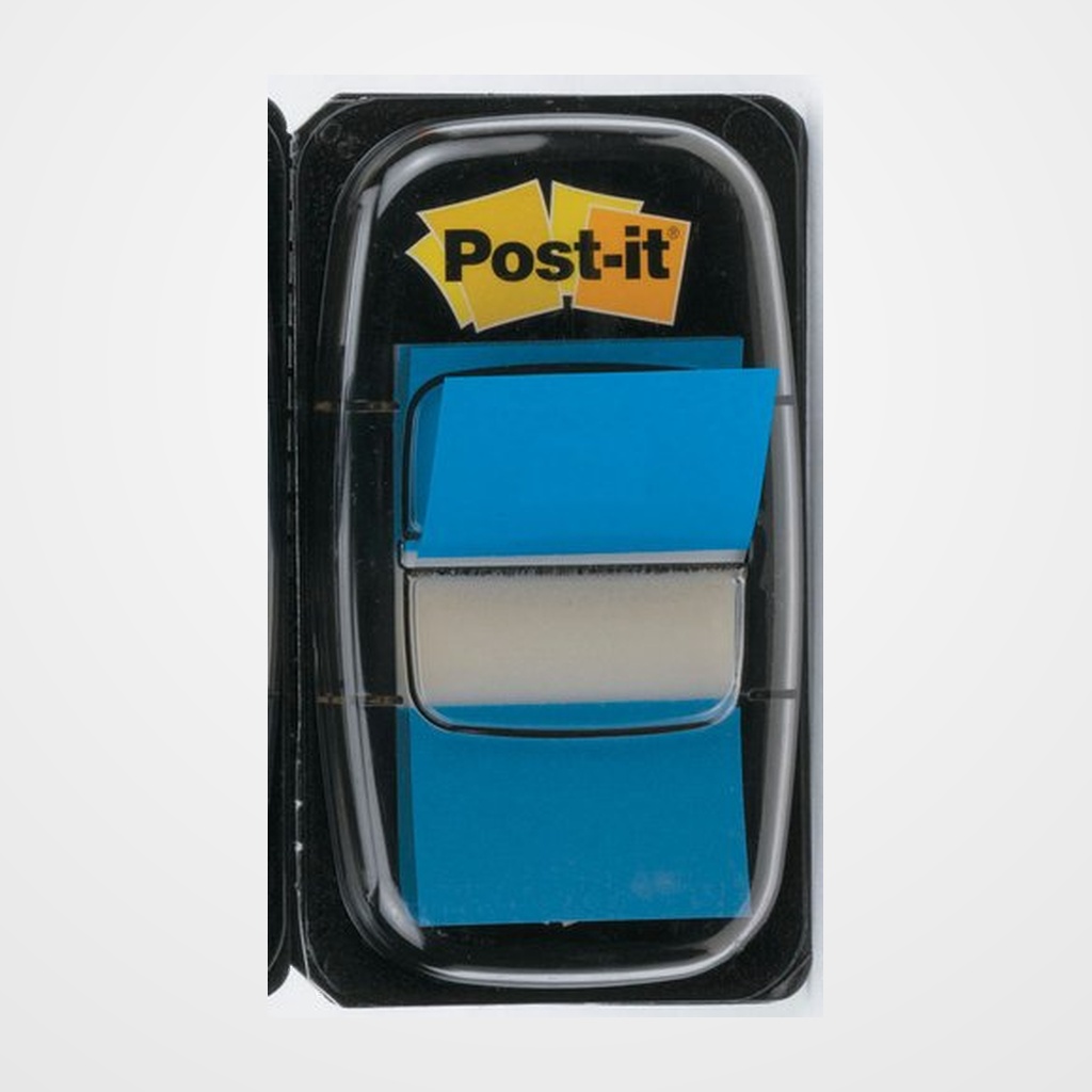 BANDERITAS ADHESIVAS POST-IT 680 (1 )  AZUL BRILLANTE