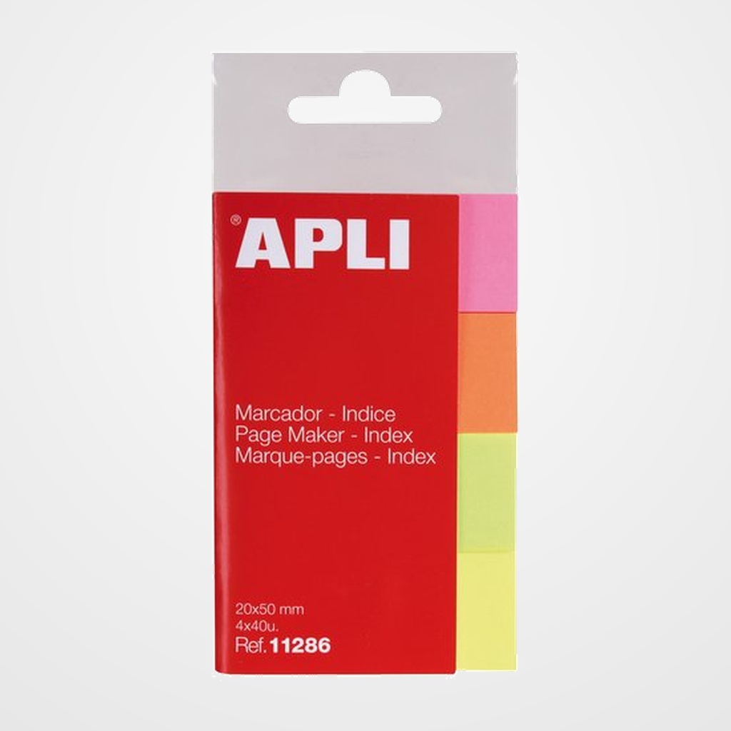 TACO BANDERITAS APLI 4 COLORES