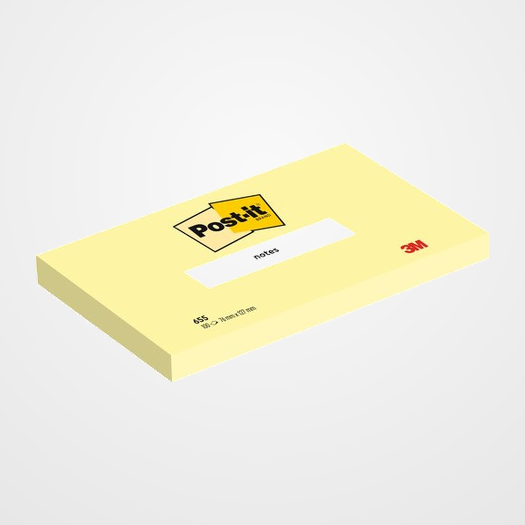 NOTAS ADHESIVAS POST-IT 100h 76x127 (655)
