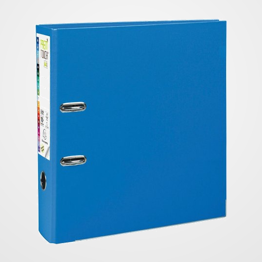 ARCHIVADOR palanca EXACOMPTA PREM TOUCH FORRADO PP RADO A4+ 80mm AZUL