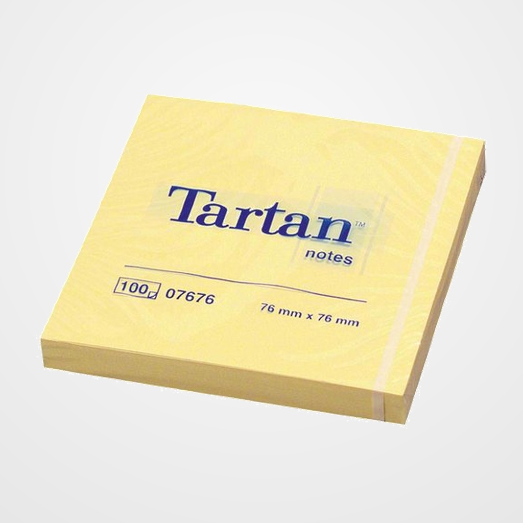 NOTAS ADHESIVAS TARTAN 100h  76x76