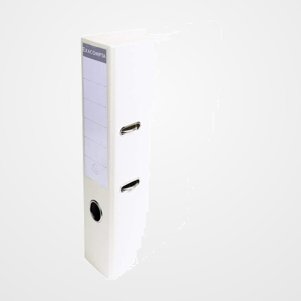 ARCHIVADOR palanca EXACOMPTA PREM TOUCH FORRADO PVC RADO A4 70mm BLANCO