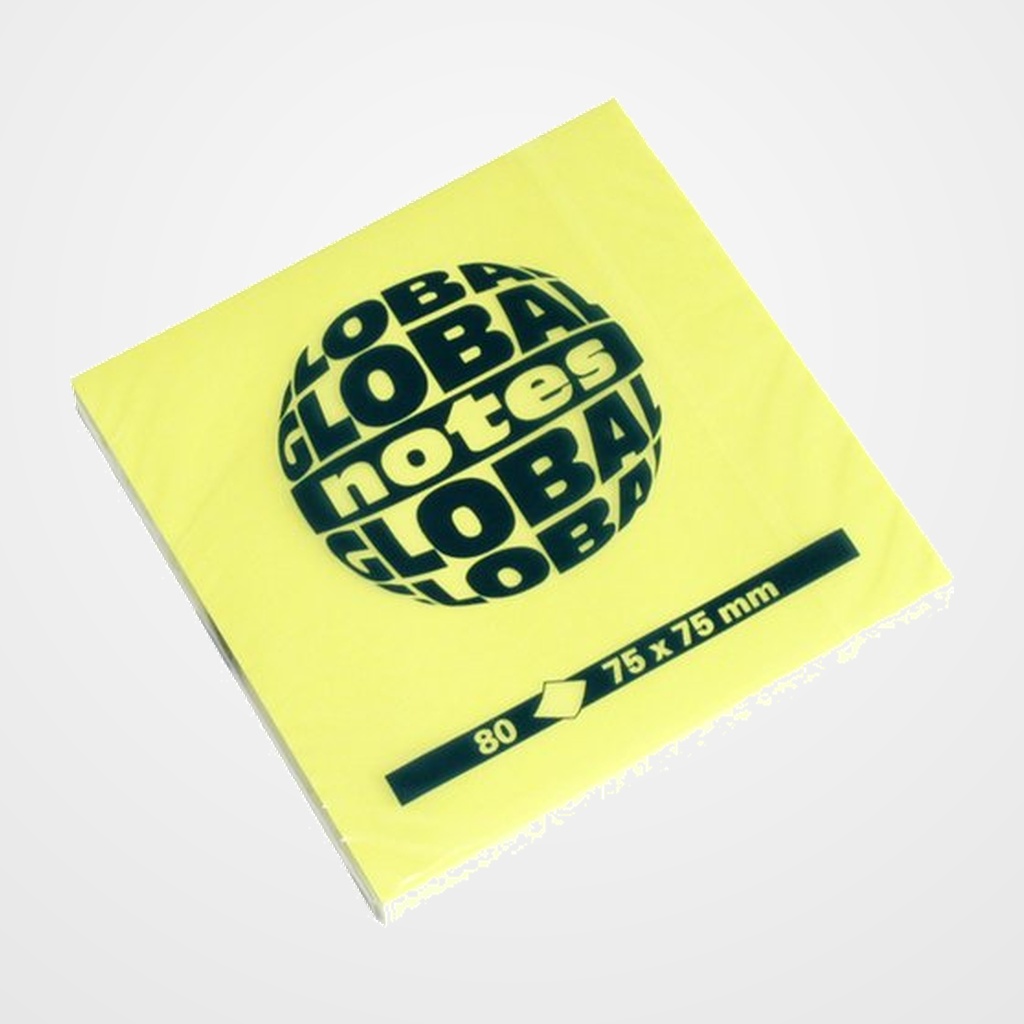 TACO NOTAS 80h 75x75 AMARILLO BRILLANTE