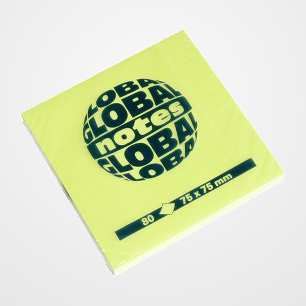 TACO NOTAS 80h 75x75 VERDE BRILLANTE