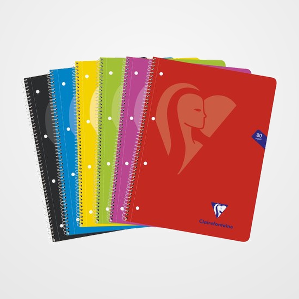 BLOC CLAIREFONTAINE MIMESYS MICROPERFORADO A4+ 80h 5x5 90g