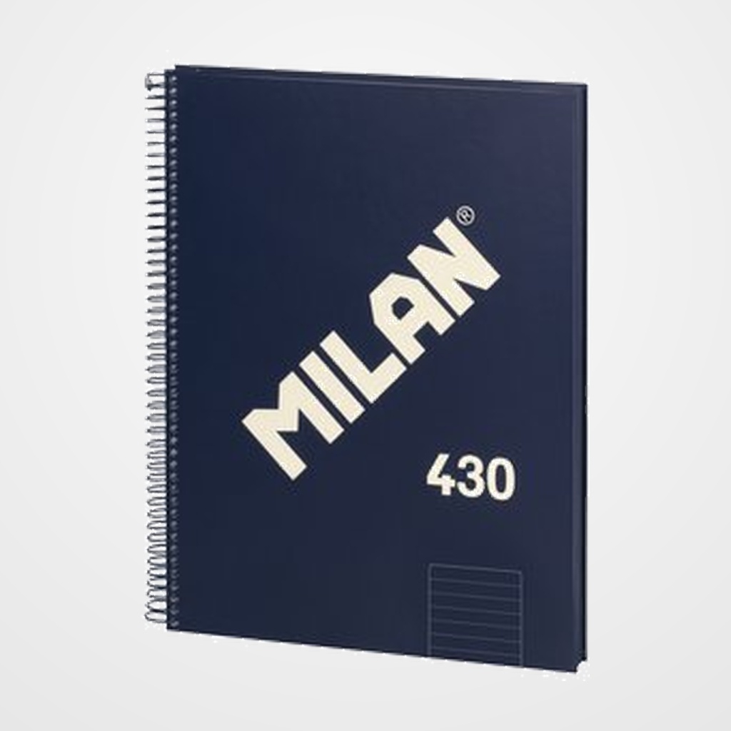 BLOC MILAN 430 since 1918 tapa EXTRA A4 80h HORIZONTAL 95g AZUL