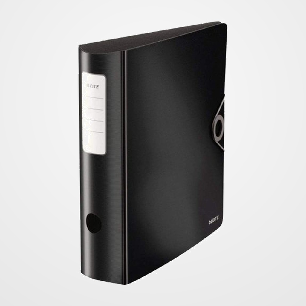 ARCHIVADOR palanca LEITZ ACTIVE SOLID POLYFOAM  A4 82mm  NEGRO