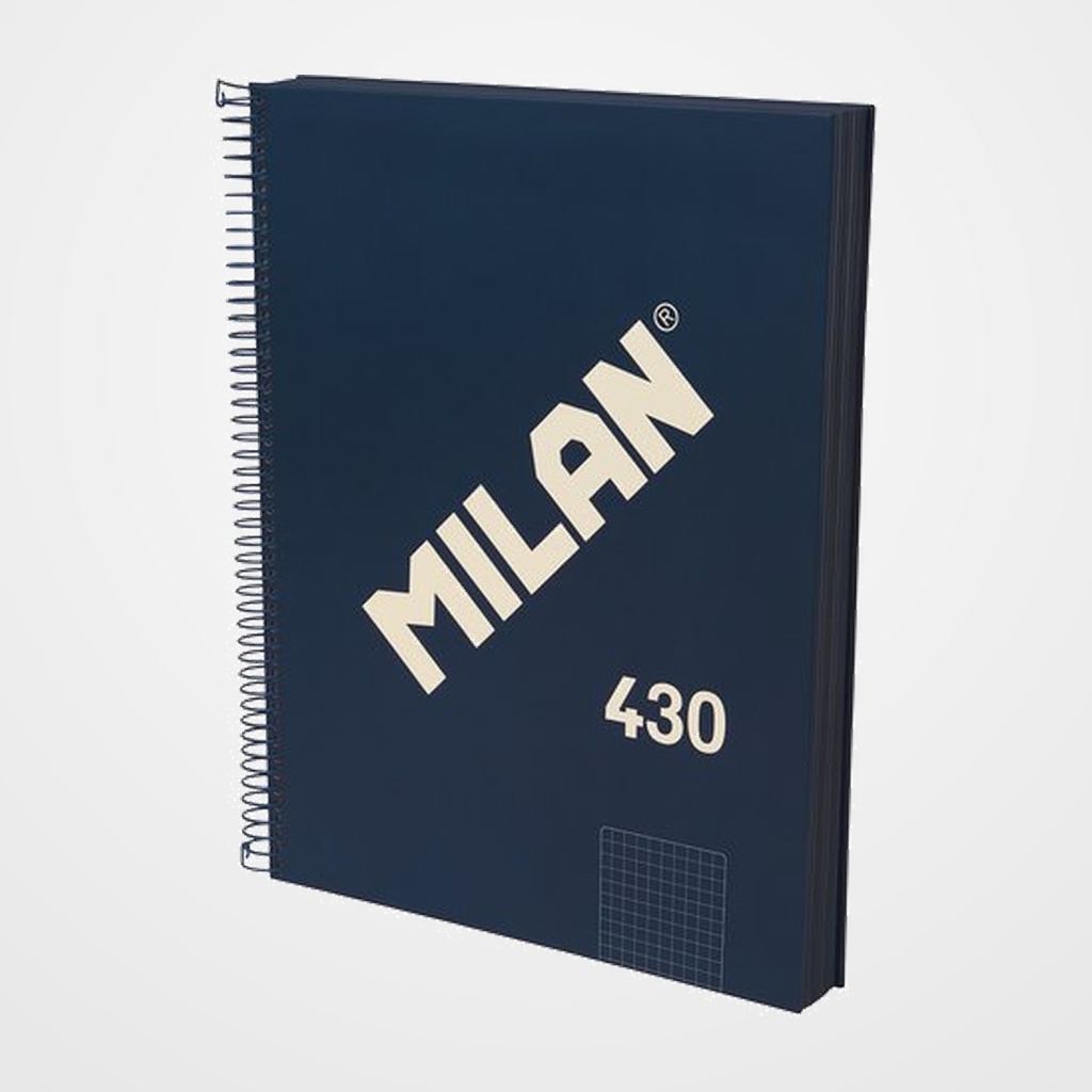 BLOC MILAN 430 since 1918 tapa EXTRA A4 120h CUADRIC.5x5 95g AZUL