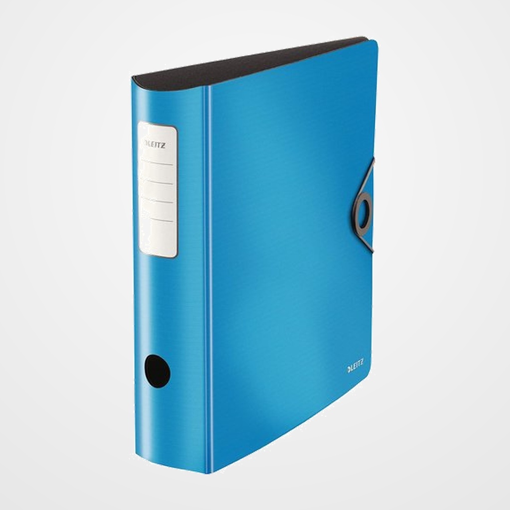 ARCHIVADOR palanca LEITZ ACTIVE SOLID POLYFOAM  A4 82mm AZUL