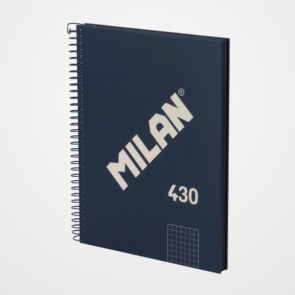 BLOC MILAN 430 since 1918 tapa EXTRA A5 80h CUADRIC.5x5 95g AZUL