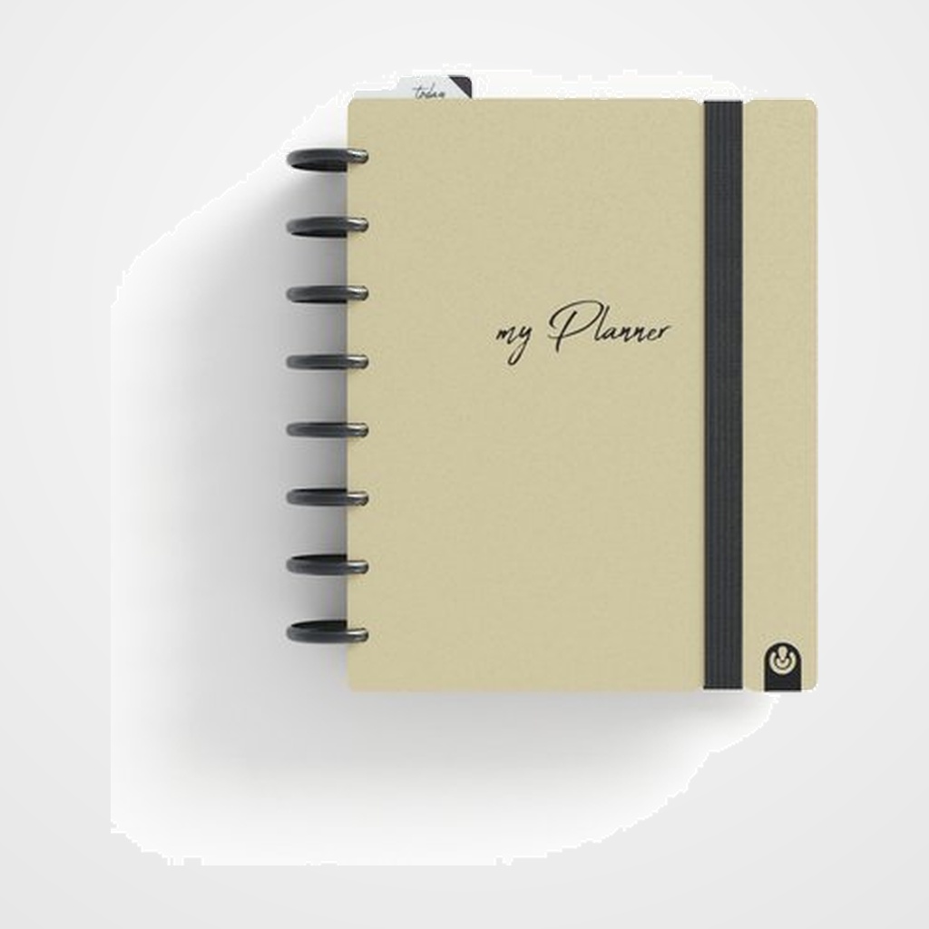 BLOC CARCHIVO MY PLANNER INGENIOX CLASSIC A5 240h S/V BEIGE