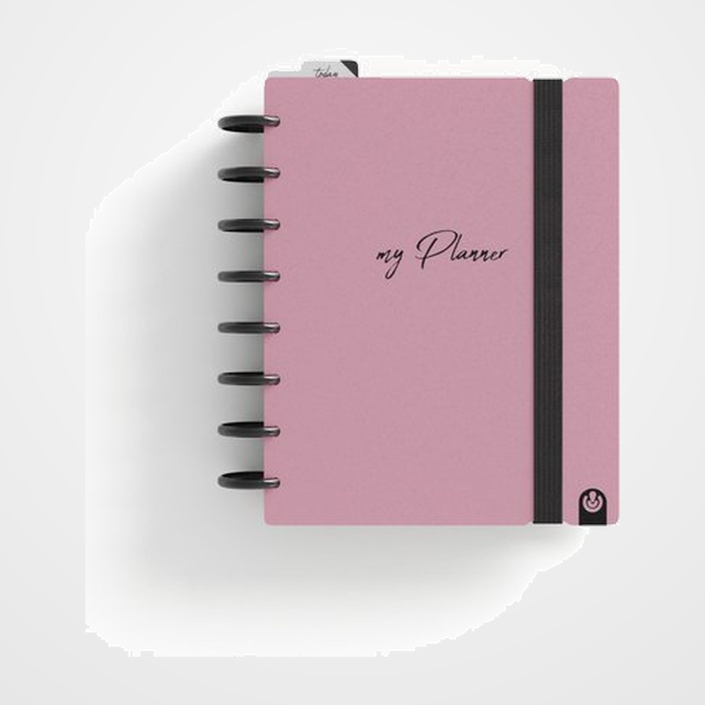BLOC CARCHIVO MY PLANNER INGENIOX CLASSIC A5 240h S/V ROSA