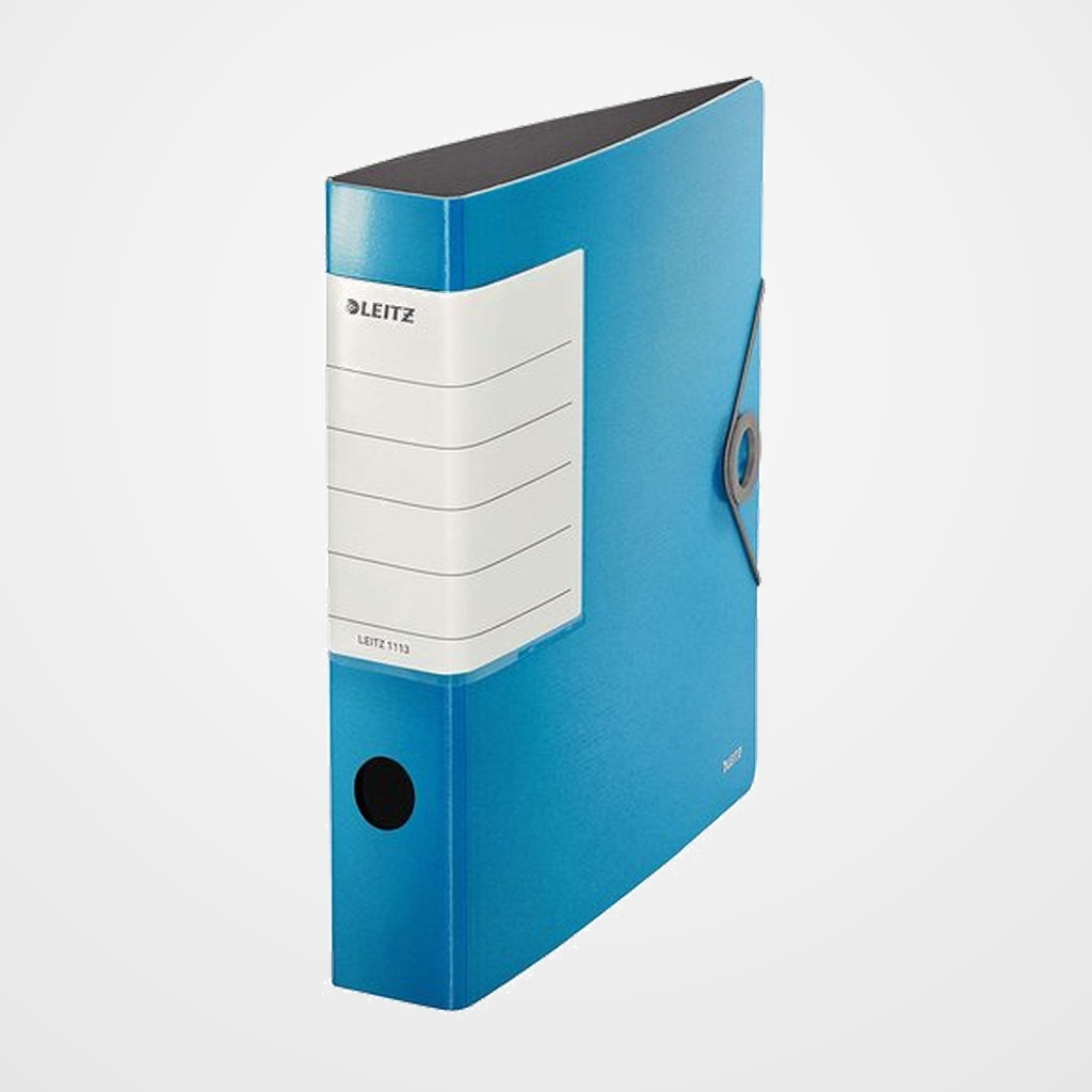 ARCHIVADOR palanca LEITZ SOLID PP A4 62mm AZUL CLARO