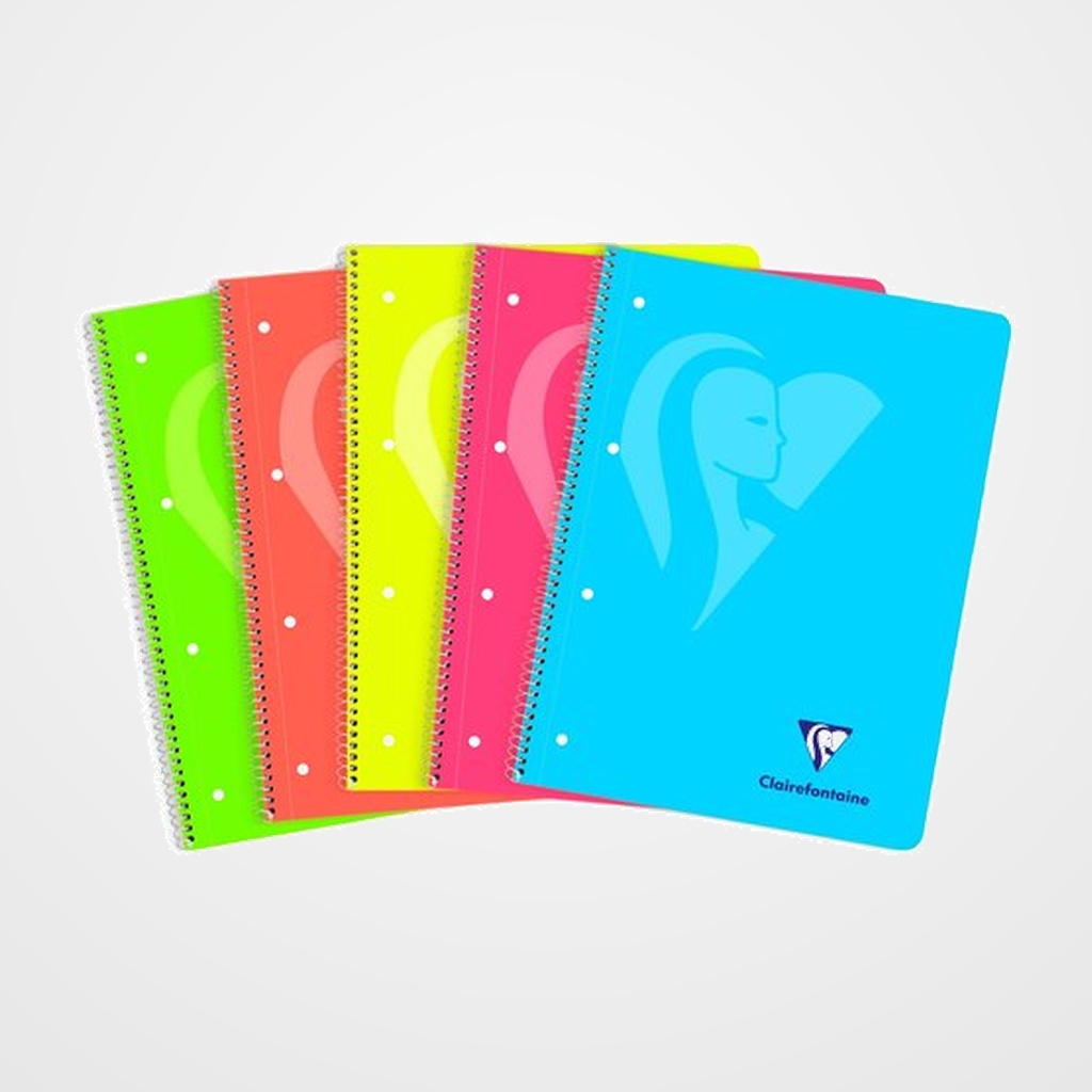 BLOC CLAIREFONTAINE MIMESYS POLIPROPILENO MICROPERFORADO A4+ 120h 5x5 90g