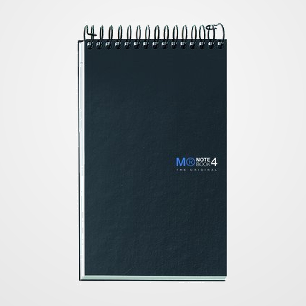 BLOC MIQUELRIUS THE ORIGINAL REPORTER NOTEBOOK 4 micro.tapa DURA A6 120h 70g CUADRIC.5x5 GRAFITO