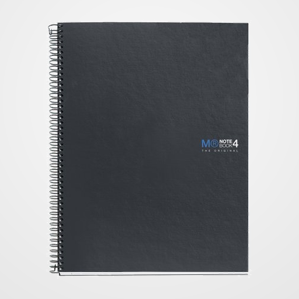 BLOC MIQUELRIUS THE ORIGINAL NOTEBOOK 4 micro.tapa DURA A4 160h 70g LISO GRAFITO