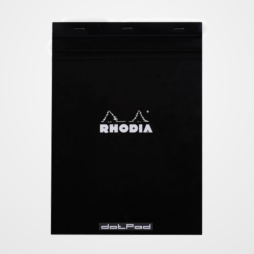BLOC DE NOTAS CLAIREFONTAINE RHODIA TAPA BLANDA A4 80h 80g CD.5 NEGRO