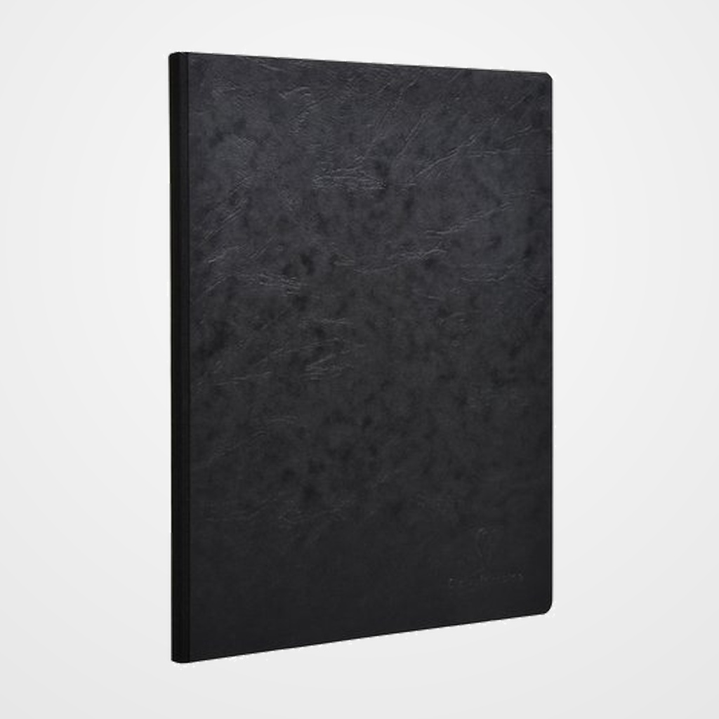 BLOC CLAIREFONTAINE ENCOLADO A4 LISO 96 HJS NEGRO