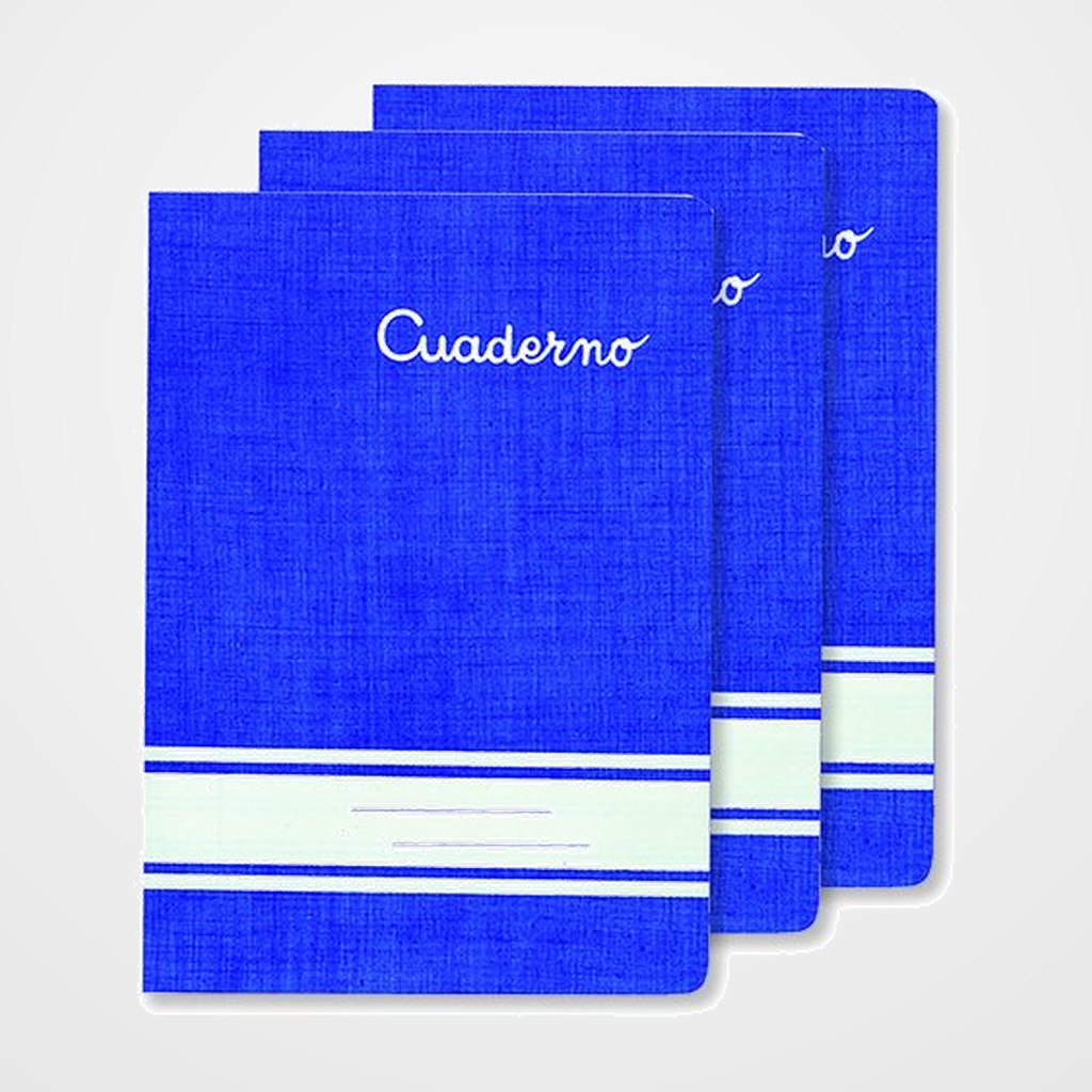 LIBRETA PACSA MI CUADERNO A5+ 30h 60g CUADRIC.6x6 C/MARGEN AZUL