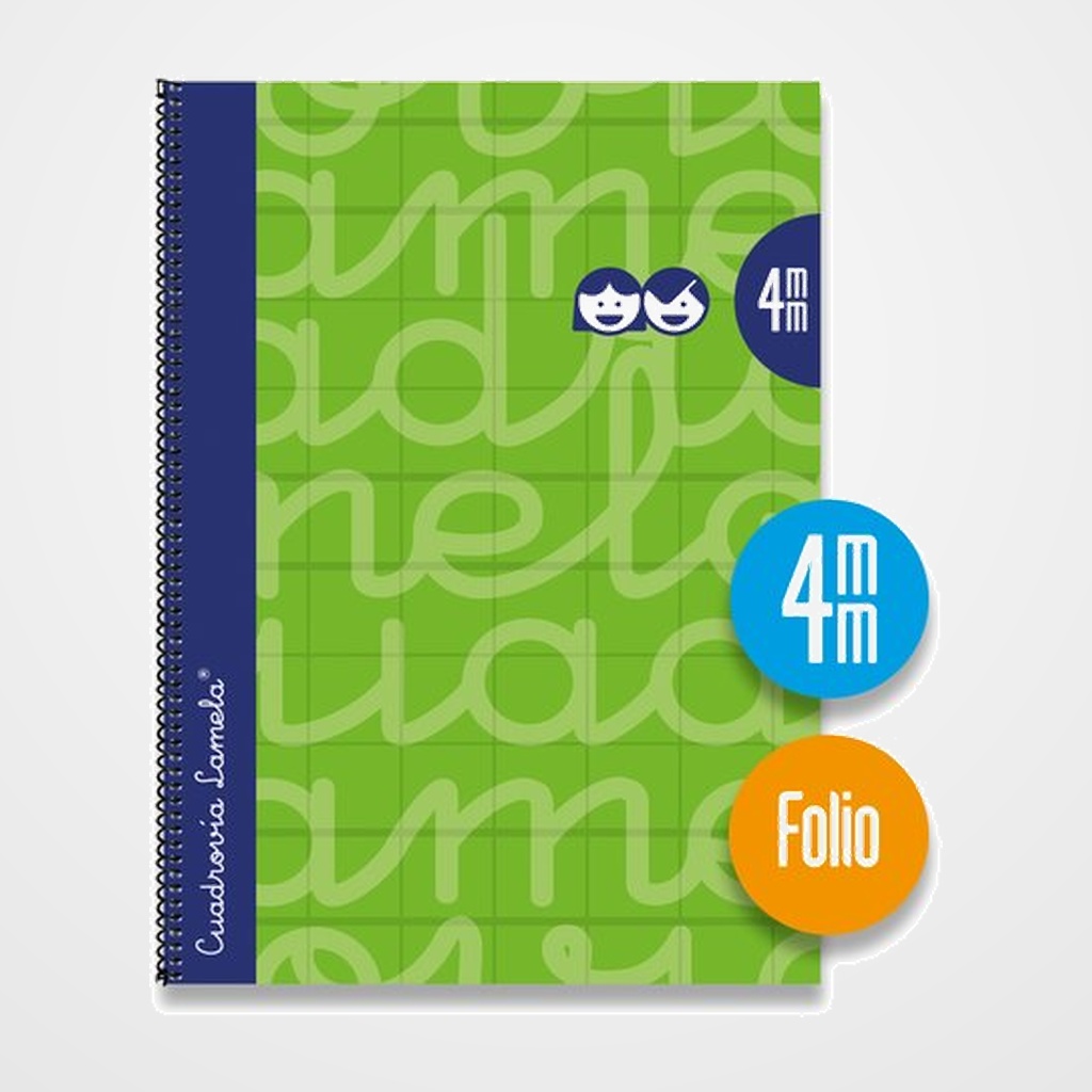 LAMELA BLOC tapa FORRADA Fº 80h CUADROVIA 4 mm VERDE