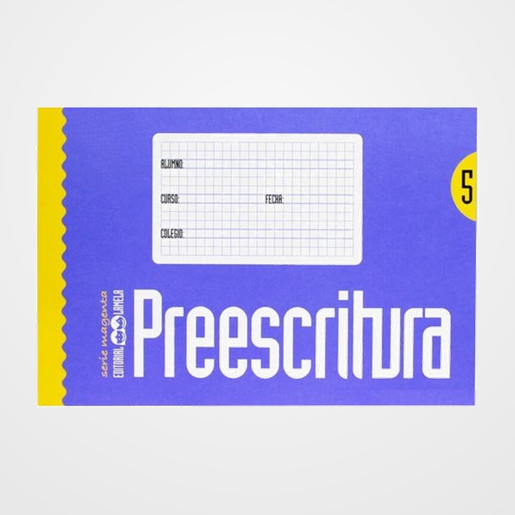 CUADERNO LAMELA PREESCRITURA Nº 5