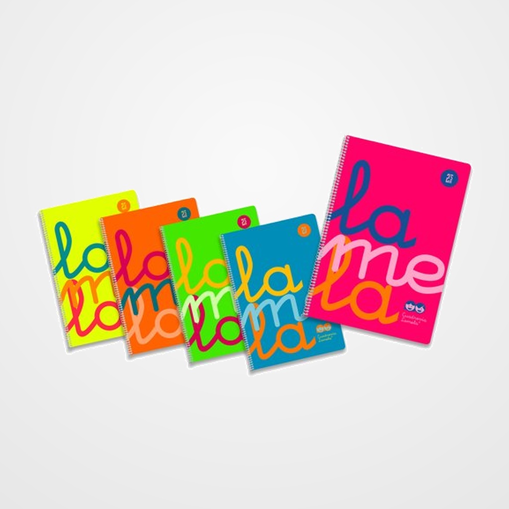 LAMELA BLOC tapa POLIPROPILENO Fº 80h CUADROVIA 2,5 mm COLORES SURTIDOS(5)