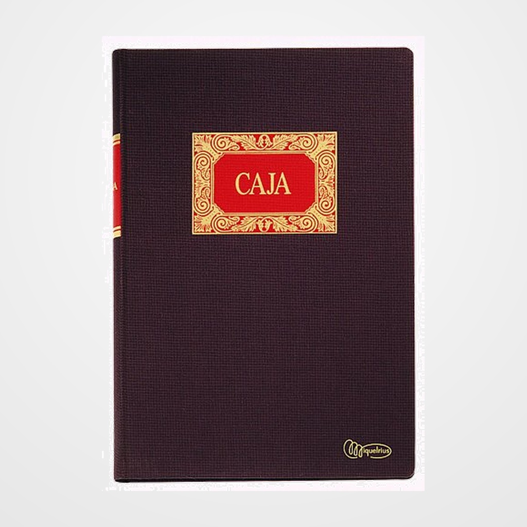 LIBRO CONTABILIDAD 4º CAJA APAISADO ENT/SAL