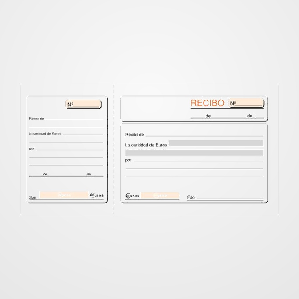 TALONARIO RECIBOS LOAN