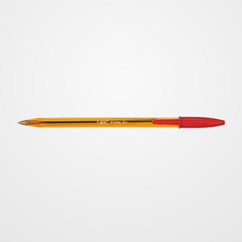 BOLIGRAFO BIC CRISTAL FINE  ROJO