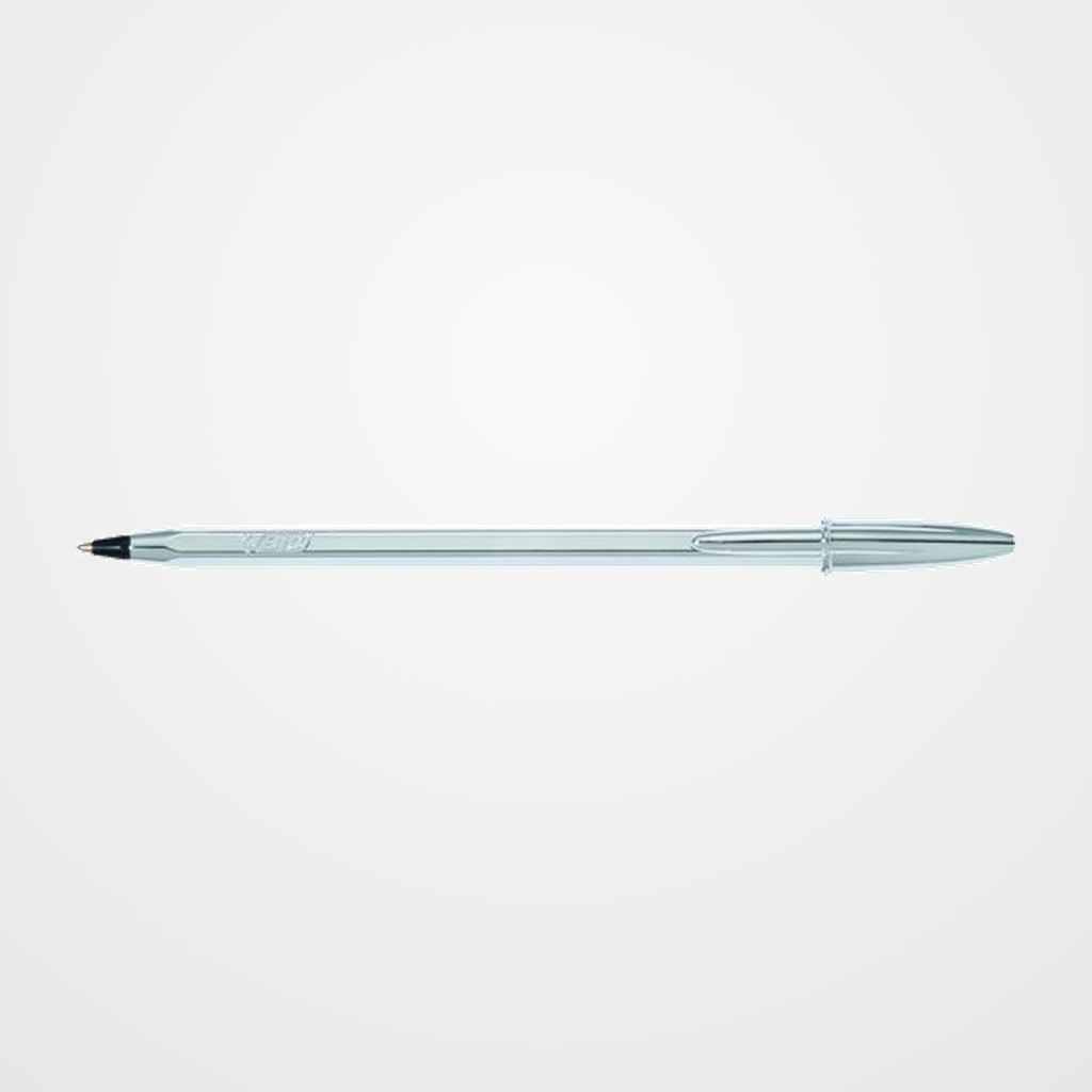 BOLIGRAFO BIC CRISTAL PLATA