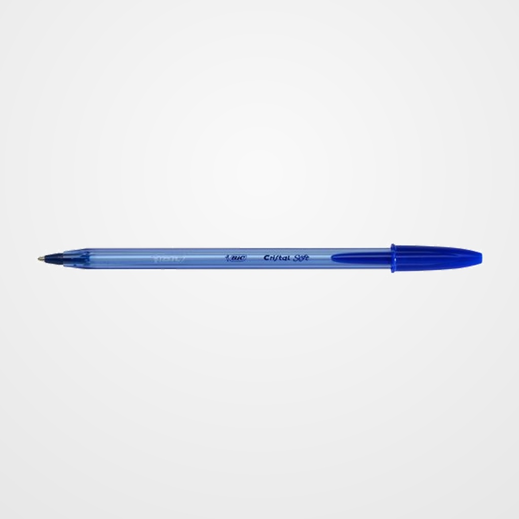 BOLIGRAFO BIC CRISTAL  SOFT AZUL