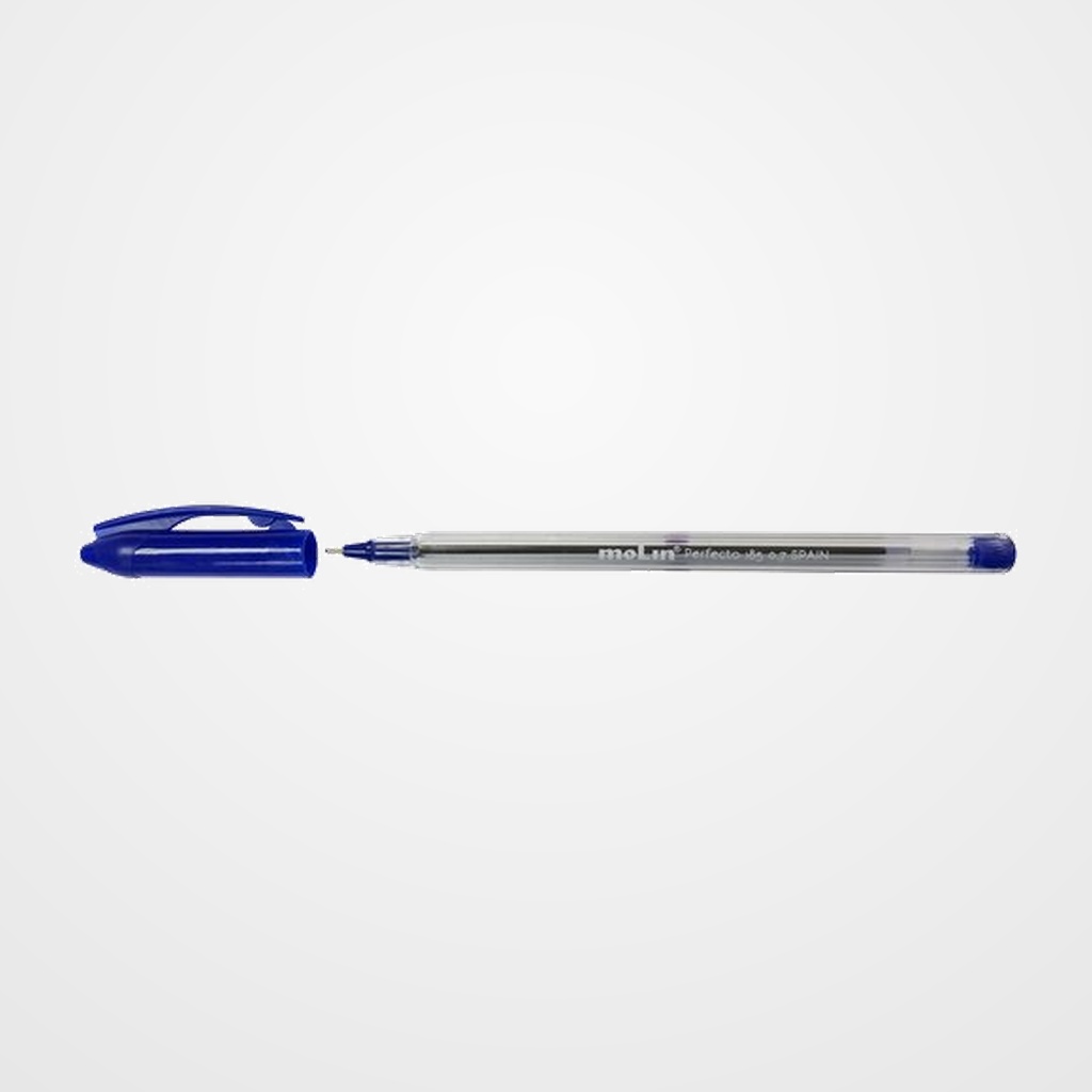 BOLIGRAFO MOLIN BCT185 PUNTA AGUJA AZUL