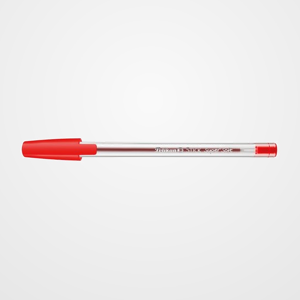 [10101179] BOLIGRAFO PELIKAN STICK K86S SUPER SOFT ROJO (601474)