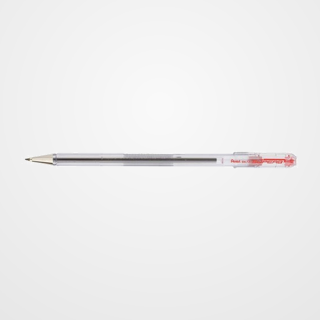 BOLIGRAFO PENTEL BK-77 ROJO