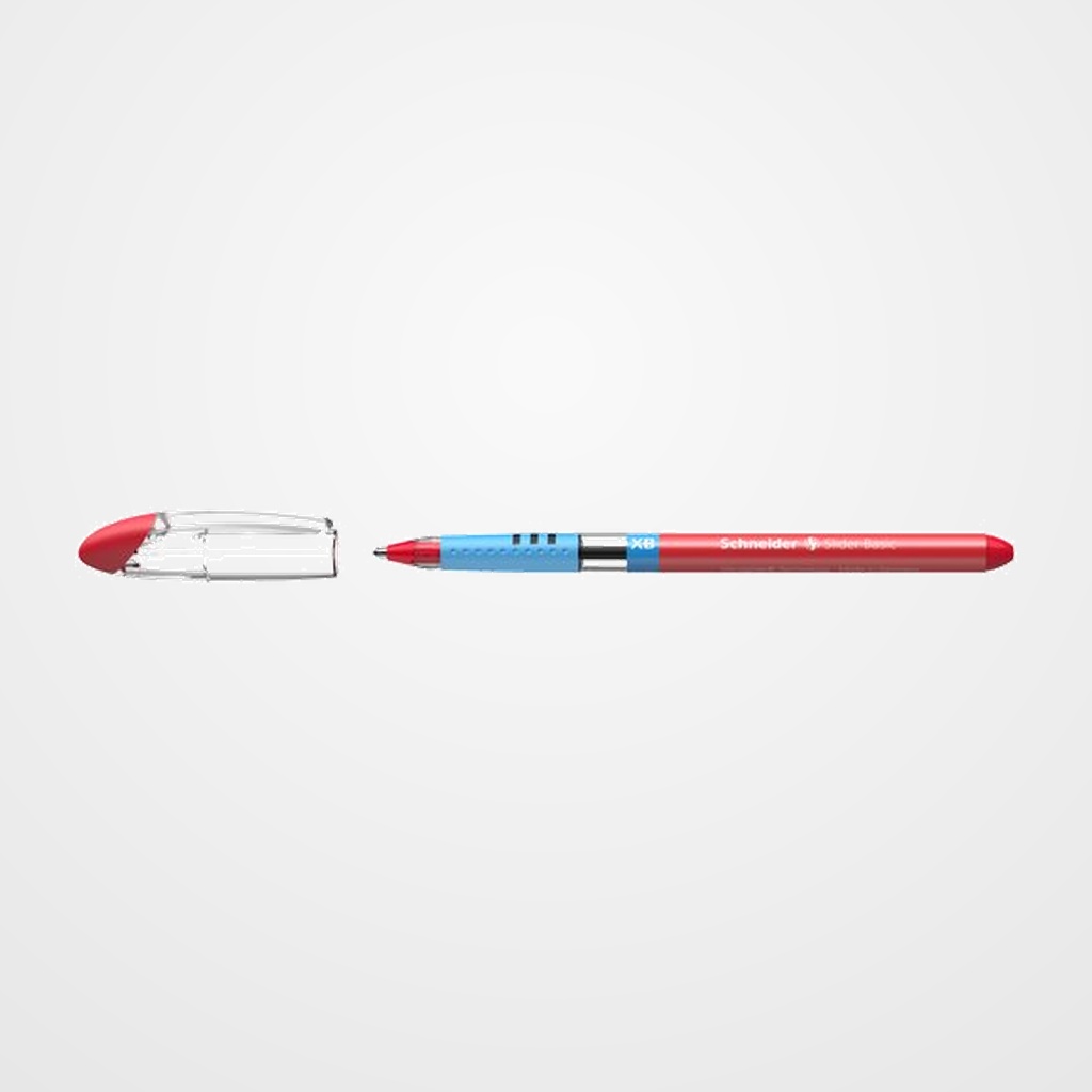 BOLIGRAFO SCHNEIDER SLIDER BASIC XB ROJO